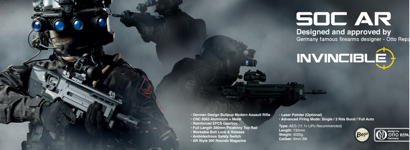 AR-SOC "Otto Repa" EFCS 11,1v Lipo Ready by Ares