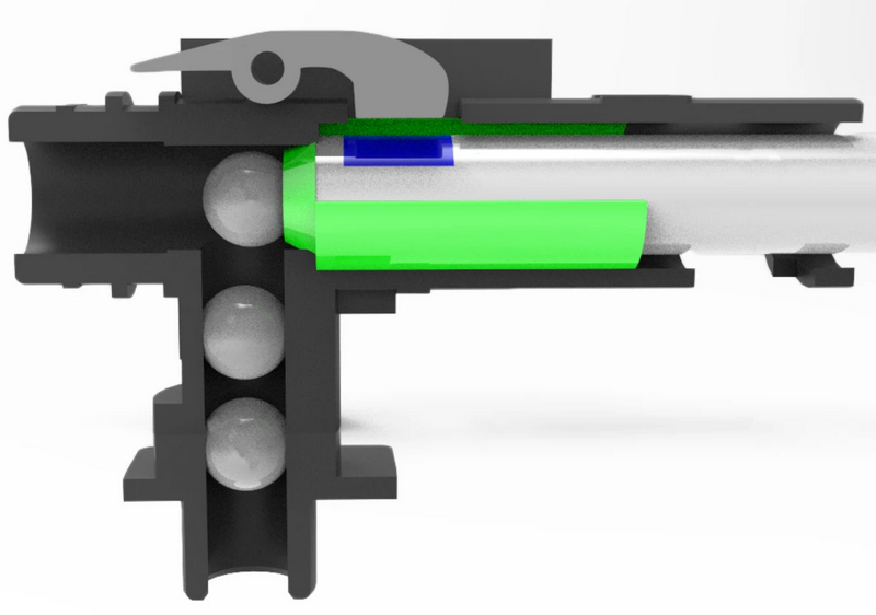 ARA VFC M4 Hop-up Chamber - Modified R-HOP Arm by Airtech Studios