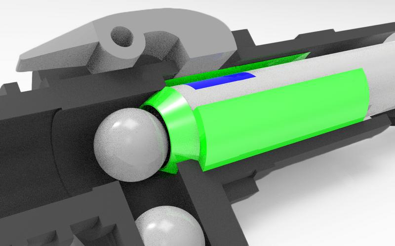 ARA VFC M4 Hop-up Chamber - Modified R-HOP Arm by Airtech Studios