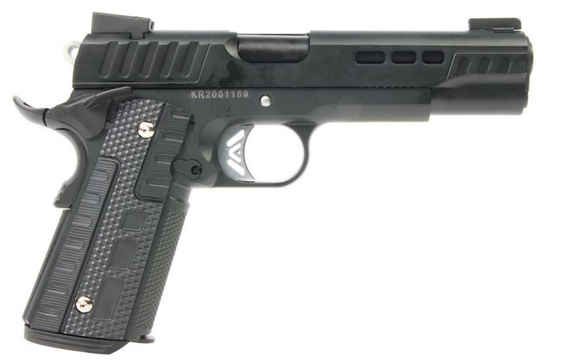 Ascend 1911 KP1911 Full Metal GBB Gas Blow Back Metal Slide by WE