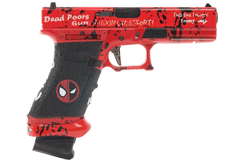 ASCEND DP17 G17 Type Deadpool GBB Gas Blow Back Force Trigger - Metal Slide Version