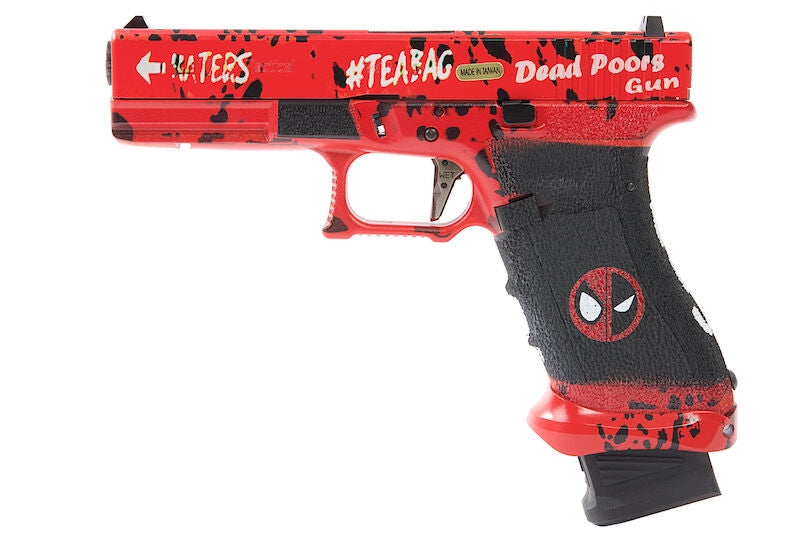 ASCEND DP17 G17 Type Deadpool GBB Gas Blow Back Force Trigger - Metal Slide Version