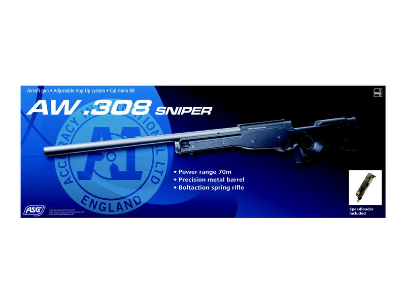 AW .308 Accuracy International Spring Bolt Action AW308 by Asg