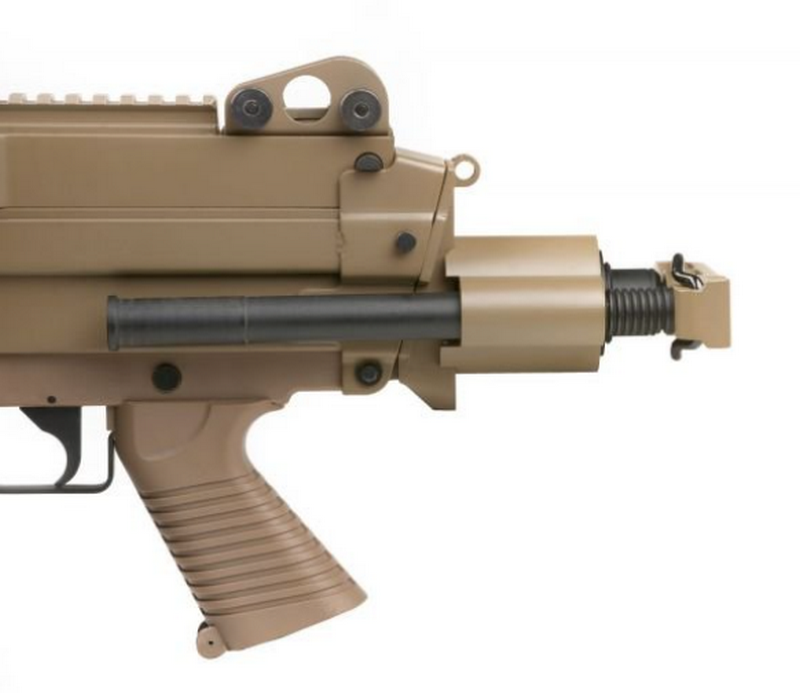 A&K M249 Para Tan Dark Earth Paratrooper Metal Version by A&K