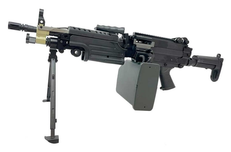 A&K Minimi Type M249 Para 2010 Improvement MK48 Stock by A&K