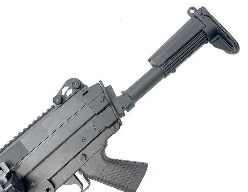 A&K Minimi Type M249 Para 2010 Improvement MK48 Stock by A&K