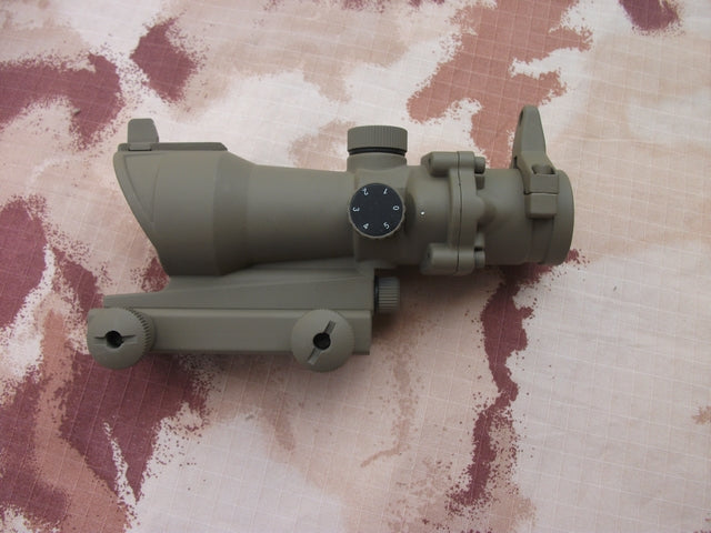 Acog Type Red Dot Tan 1x32 by Element