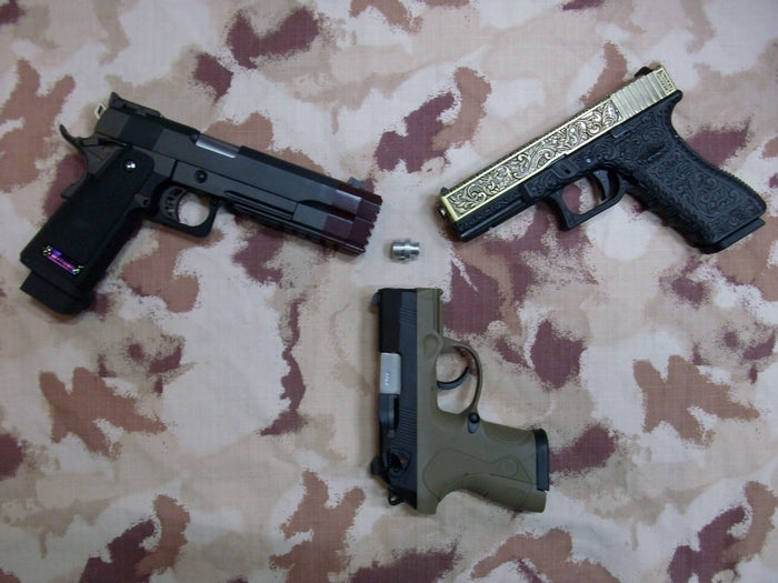 Adattatore Silenziatore per Serie G17 - 18 etc. - Hi-Capa - Bulldog - Tokarev We e Similari by softair-italia.it