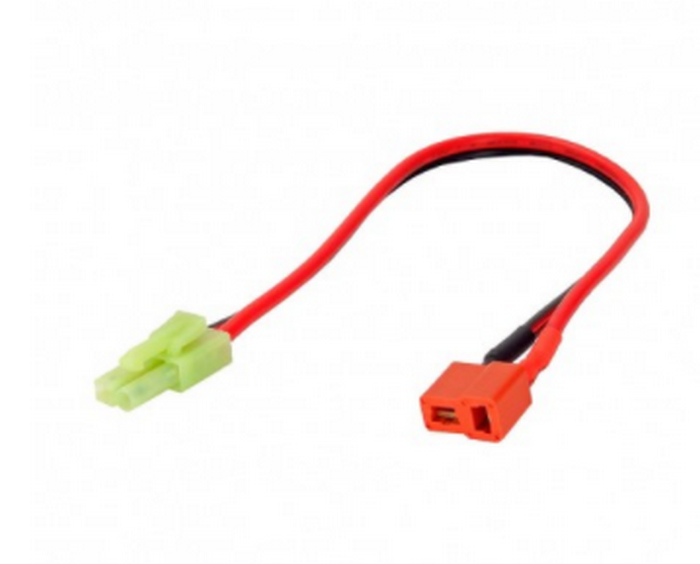 T-Plug Deans Female to Mini Tamiya Male Adapter Adattatore by Dragonpro