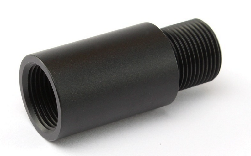 AirsoftPro CW to CCW 14 x 40mm. Outer Barrel Thread Adapter Estensione Canna Esterna da 40mm. by AirsoftPro