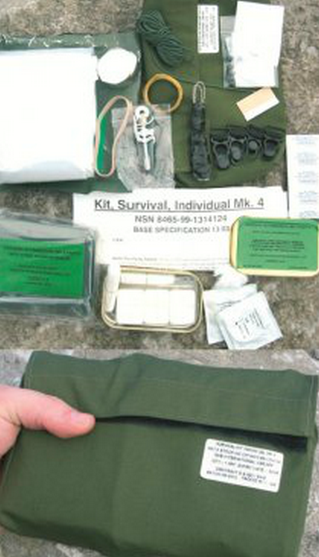 MK4 RAF UK Aircrew Survival Go Pack by BCB