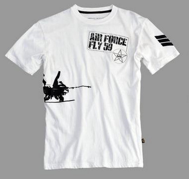 Fly Af T-Shirt Bianca by Alpha Ind.