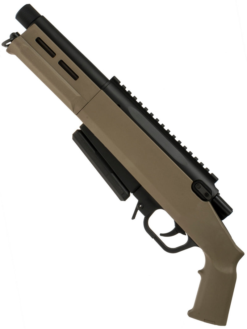 Ares Amoeba Stubby Tan AS03 Sawn Off Striker Sniper Rifle Shotgun