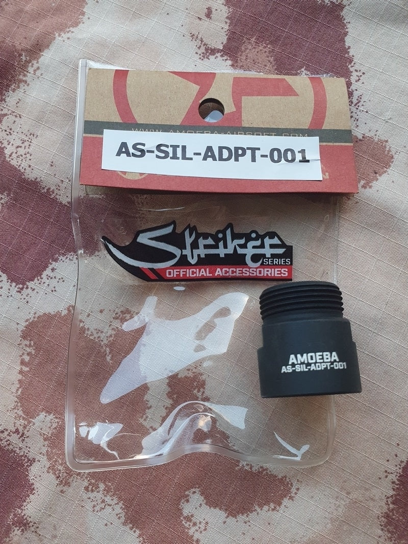 Ares Amoeba Striker Outer Barrel Silencer Adapter by Ares