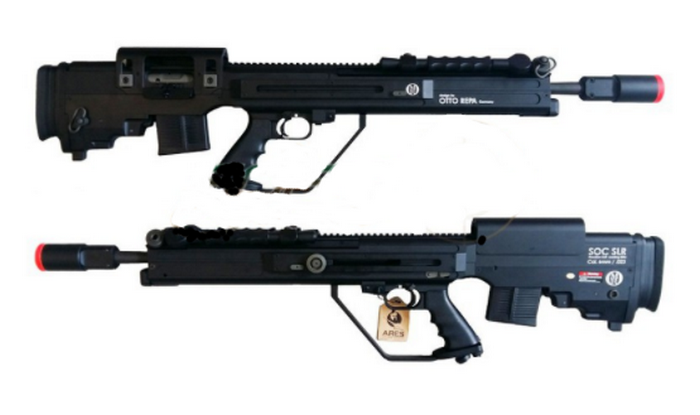 Msr Soc Srl Sniper Li-Po Ready 11,1v Full Metal AEG by Ares