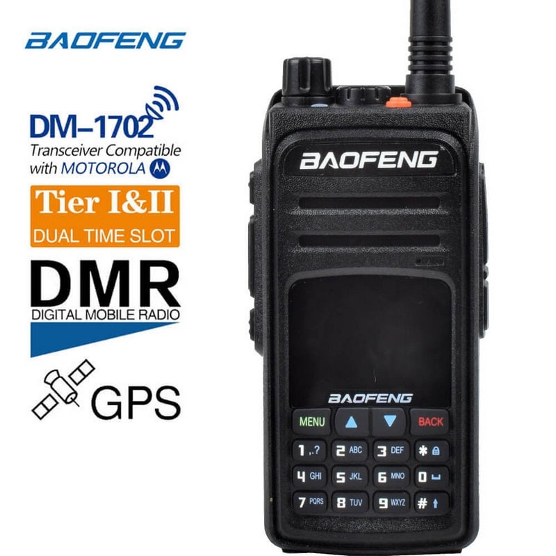 Baofeng DM1702 Ricetrasmittente Digitale DMR Dual Band by Baofeng