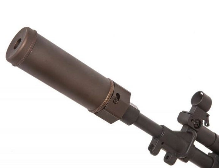 BOCCA BOA Quick Detach Suppressor Bronze Short Silenziatore Airsoft by Nuprol We