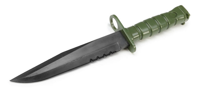 Baionetta US M10 OD Olive Drab M4 - M16 Replica Inerte in Gomma