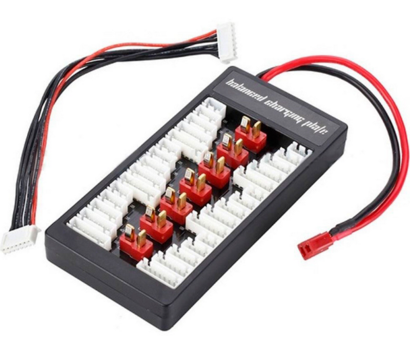 Li-Po-Li-Fe Balanced Charging Plate Piattaforma Carica Batterie in Parallelo by DragonPro