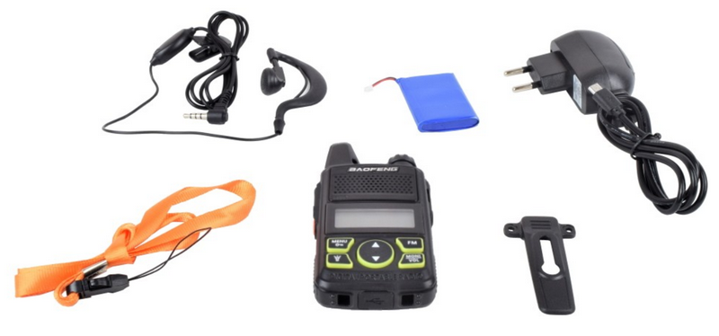 Baofeng T1 Radioricetrasmittente FM - UHF by Baofeng