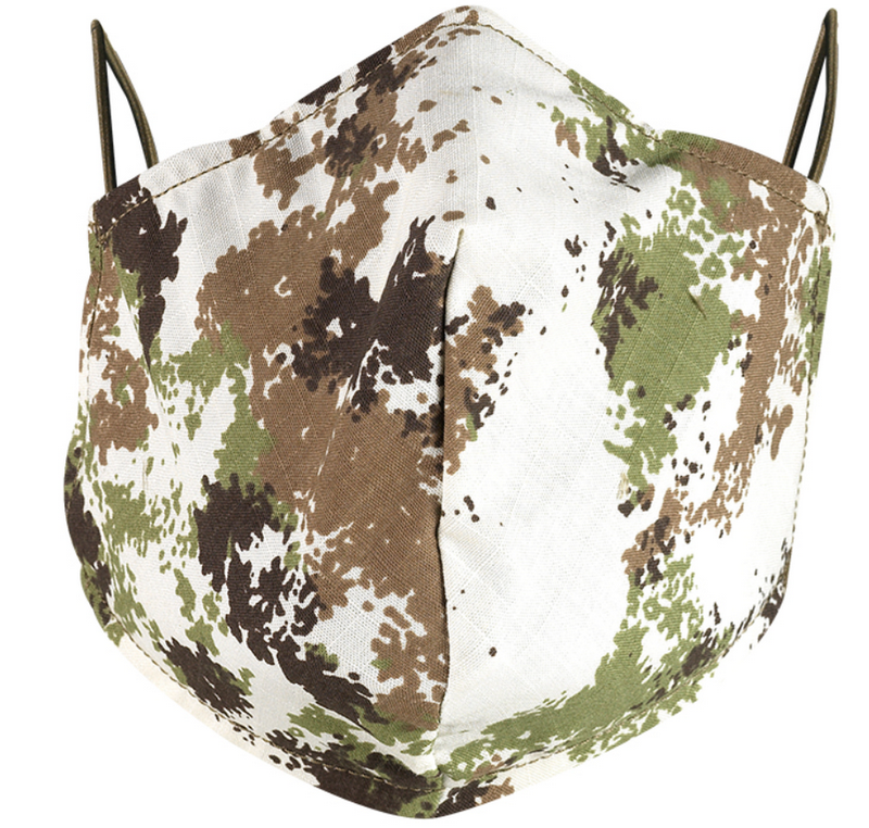 Basic Mask Cover Mascherina Vegetata ICE Camo by S.O.D Gear