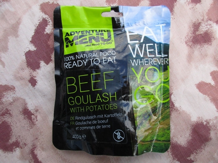 Razione Beef Goulash with Potatoes 352kCal by Adventure Menu