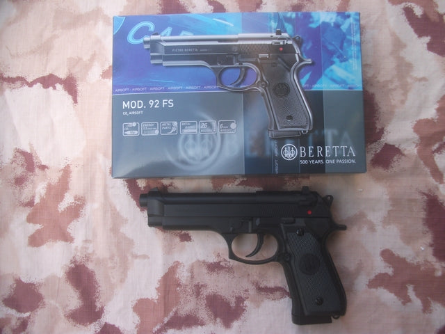 Beretta 92FS Scritte e Loghi Originali Co2 NBB by Umarex