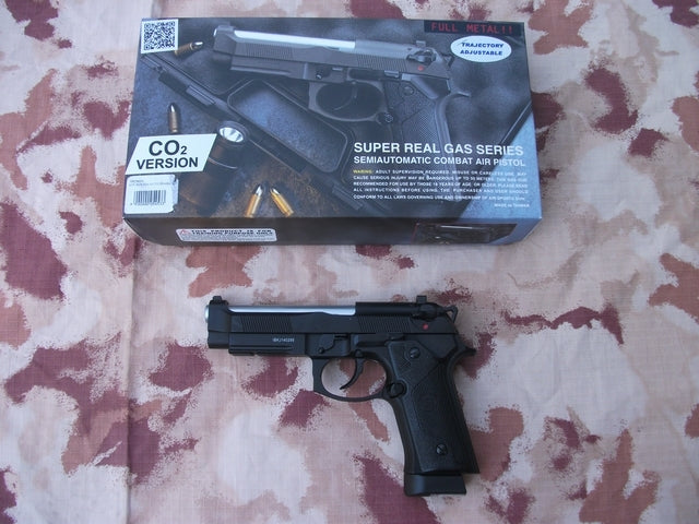 KJW M92 Elite IA KM9 Full Metal Bi-Color Co2 by KJW