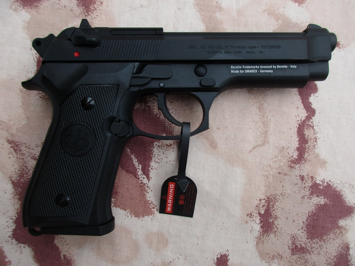 Beretta M92FS Scritte e Loghi Originali Full Metal GBB - Co2 Ready by Umarex