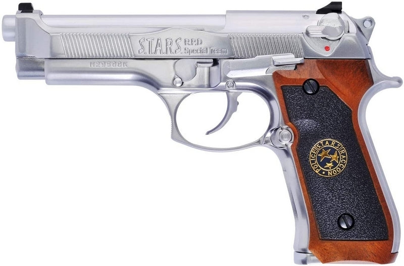 M92 Biohazard Samurai Edge GBB Silver-Chrome by We