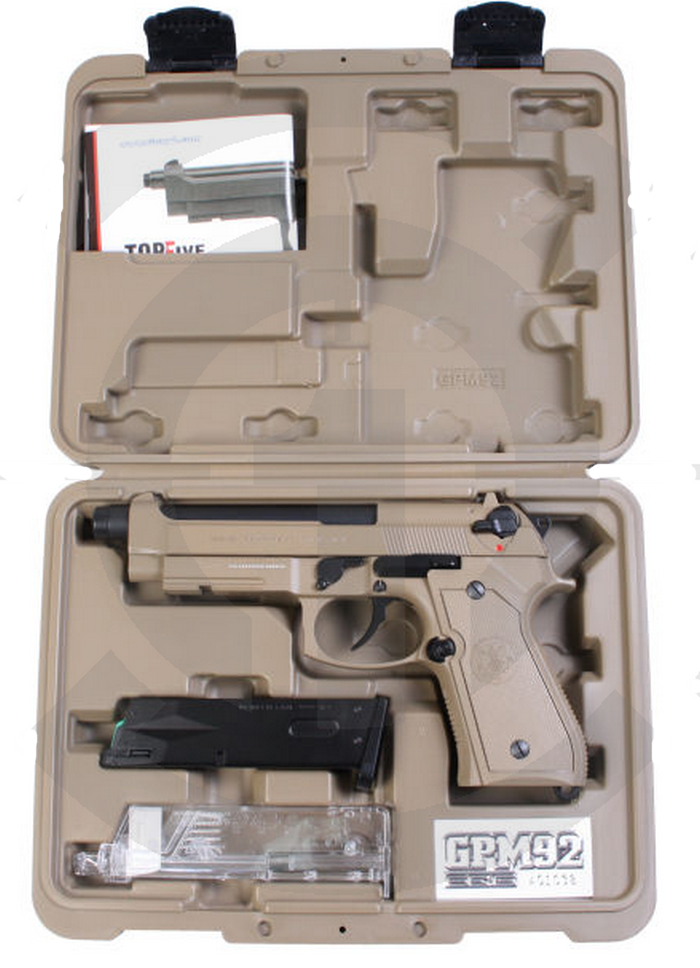 G&G GPM92 Full Metal GBB Tan by G&G