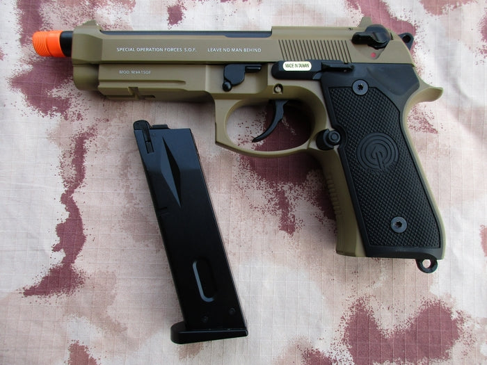 Socomgear M9A1 Desert GBB Full Metal by Socom Gear