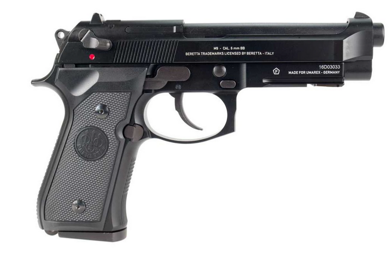 Beretta M9A1 Scritte e Loghi Originali Full Metal GBB by Kwa per Umarex