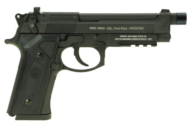 Beretta M9A3 - M96A1 Type FM Full Metal 2021 USA Version Scritte e Loghi originali Blowback Co2 by Kwc x Umarex