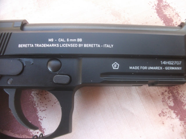 Beretta M9 U.S. Armed Forces M96A1 Full Metal GBB by Kwa per Umarex