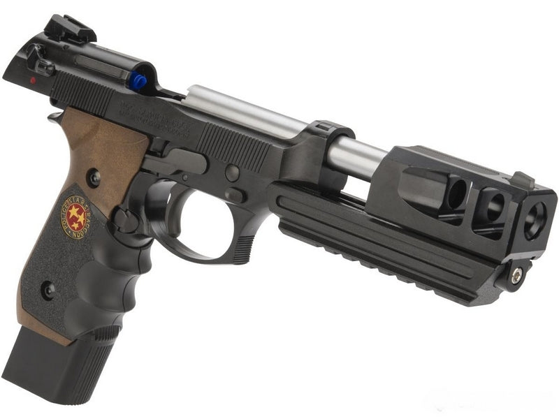Bio-Hazard Racoon Police Barry Burton Model Samurai Edge M92 Full Metal & Full Auto Custom Gen II GBB by We