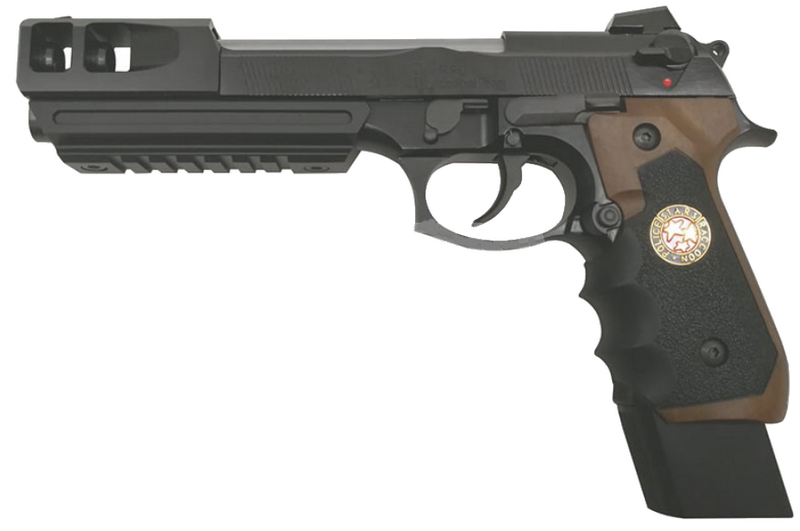 Bio-Hazard Racoon Police Barry Burton Model Samurai Edge M92 Full Metal & Full Auto Custom Gen II GBB by We
