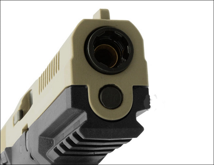 Black Leopard Eye Alpha Metal Slide BLE-001-SD4 GBB Gas BlowBack Pistol Dual Tone by Ics