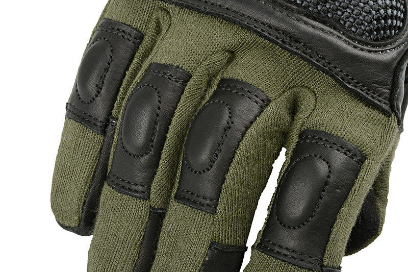 Breacher Tactical Gloves OD by Armored Claw
