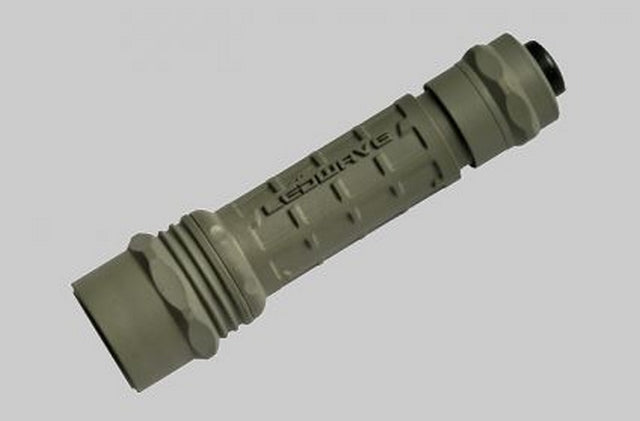 C-3 535 Lumen OD Tactical Flashlight by Ledwave