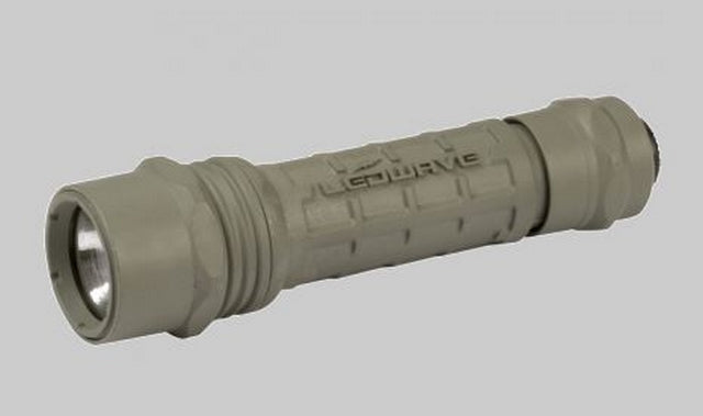 C-3 535 Lumen Tactical Grey Tactical Flashlight by Ledwave