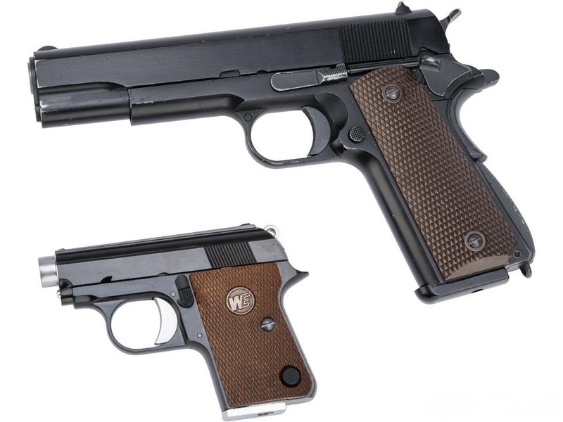 CT25 3.8 GBB Chrome - Silver Full Metal Pistol by We