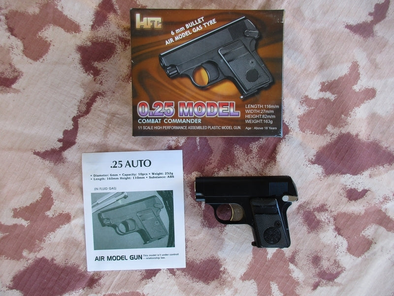 CT25 1908 Type .25 Combat Commander Gas NBB by Hfc