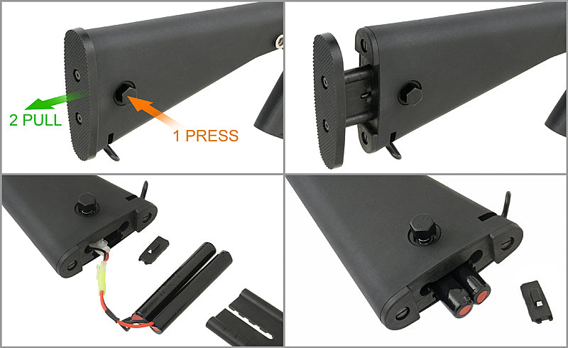 Calcio Fisso SR25 con Poggiaspalla Regolabile by Cyma