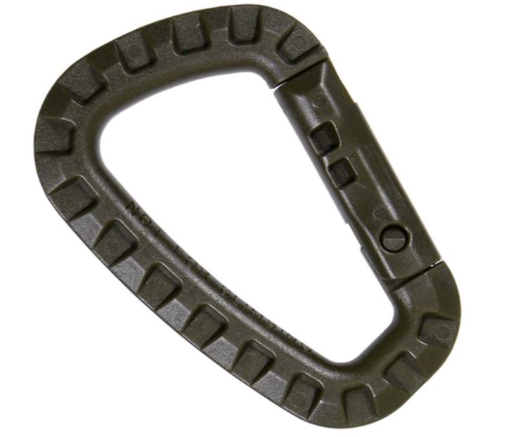 Karabiner Tool - Hook Moschettone in Plastica Green