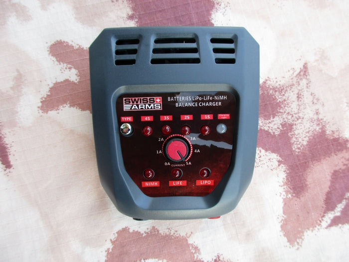 Carica Batterie Universale Li-Po - LiFe - NiMh 5A. by Swiss Arms
