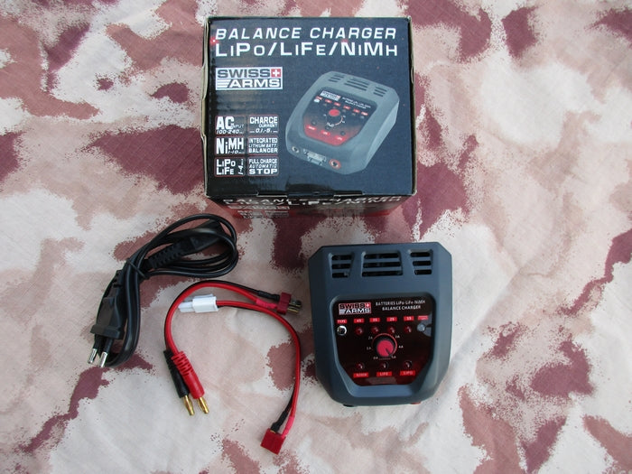 Carica Batterie Universale Li-Po - LiFe - NiMh 5A. by Swiss Arms