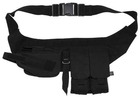 Cinturone - Bandoliera MOLLE BK con Accessori by MFH