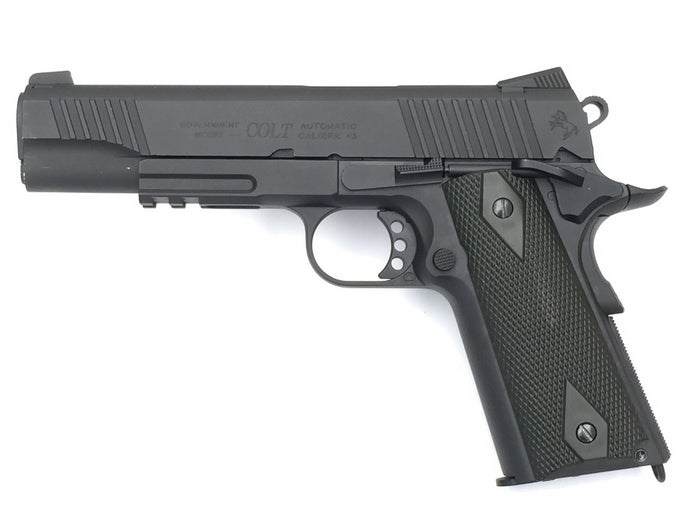 Colt 1911 Rail Gun Co2 GBB Scritte e Loghi Originali by Cybergun