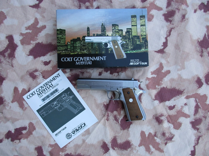 Marushin Government M1911A1 Chrome NBB by Marushin